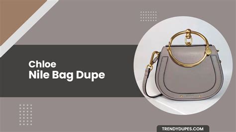 chloe nile bag dupes|paddington bag by chloe.